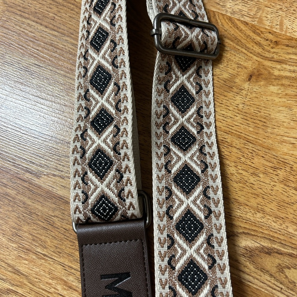 Montana West Brown and Black Patterned Belt Bag - Picture 2 of 6
